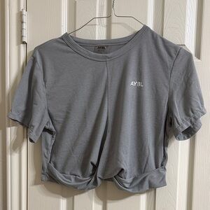 AYBL Charcoal Women's Crop Top